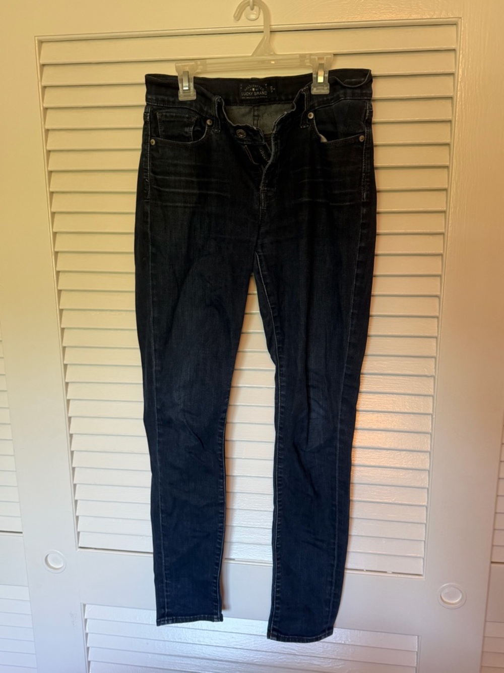 Lucky Brand Dark Indigo Skinny Jeans